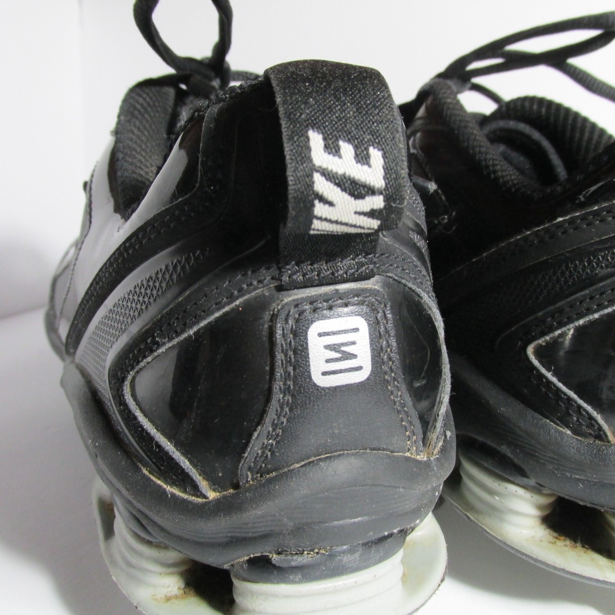Nike Shox Fuse 2 Metal Cleat Mens 12.5 - Black 375764-006  display picture 1