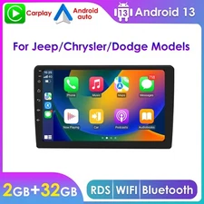 Android 13 Carplay Wifi Car Stereo Radio GPS Navi For Dodge Challenger 2009-2011