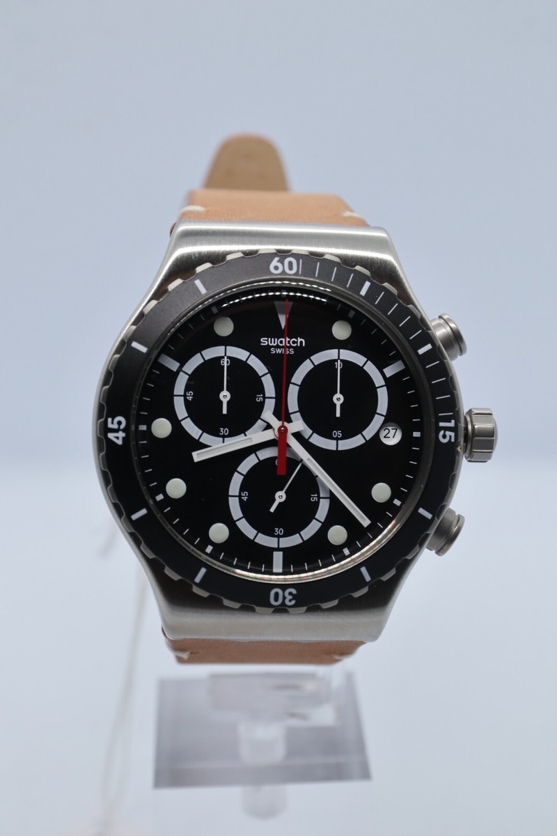 時計 SWATCH SWISS CHRONOGRAPH NEW✓ Swatch XX SPEED SUSG401 Men's Soft Plastic Green