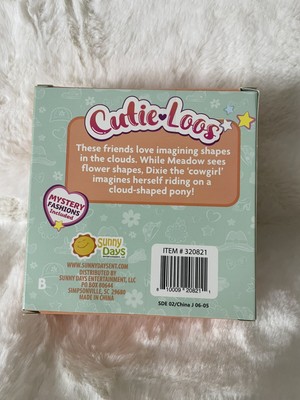 Cutie Loos mix and match friends Dixie the cowgirl with mystery