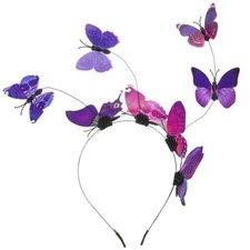 1PC Butterfly Headpiece Tea party fascinators Bohemian Photo Props Costume Party