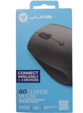 Wireless Mouse JLab Go Charge Mouse Multi Device Compact NEW Sealed