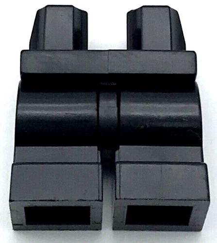 Lego New Black Hips and Medium Length Legs Movable Pants Piece