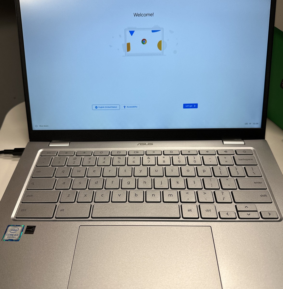 ノートPC ASUS - ASUS Chromebook C425TA Core m3-8100Y 8GB ASUS Chromebook C425 Clamshell Laptop, 14