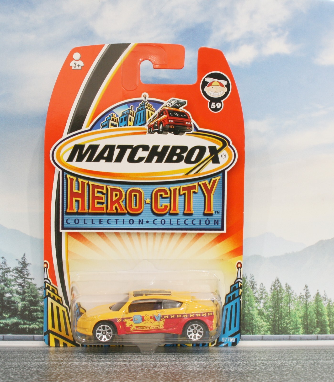 Voiture Miniature Matchbox Hero City - Collection 1:64 Neuve, Livraison Gratuite