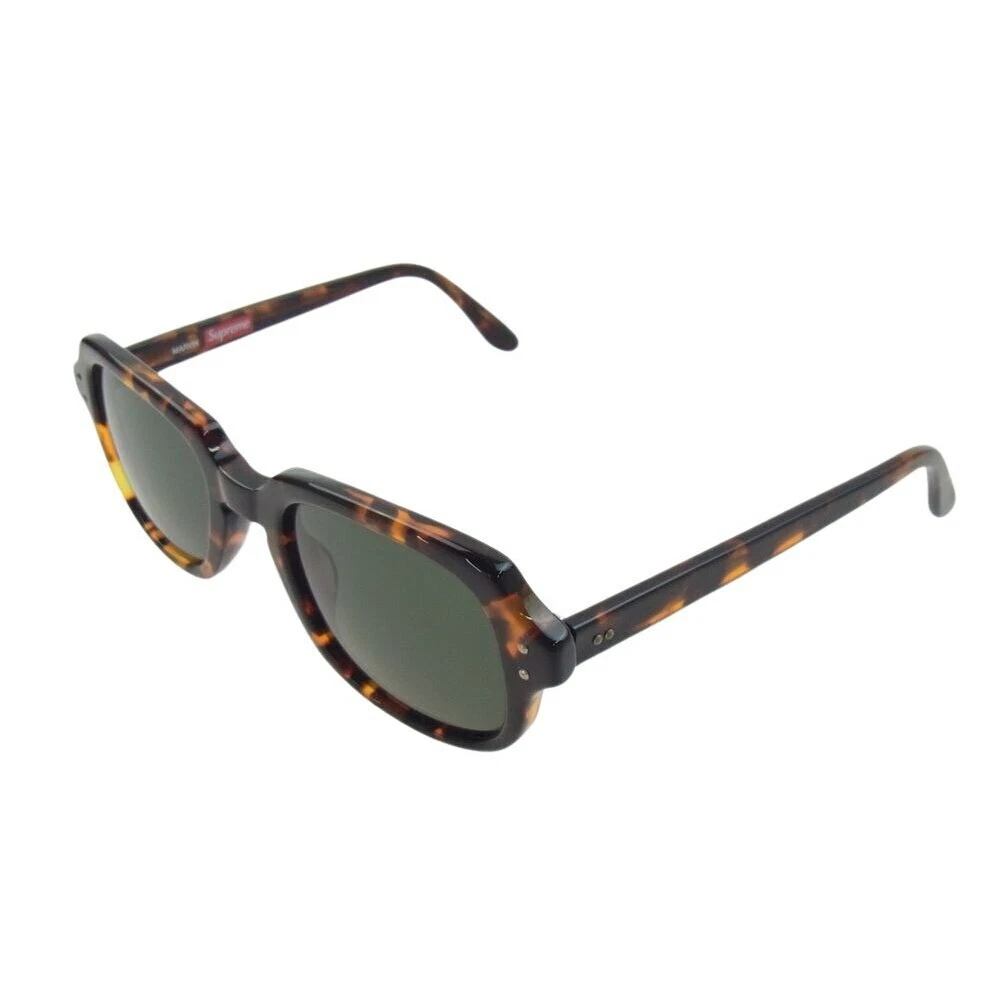 lunettes de soleil supreme 19SS MARVIN marron avec étui boite lunettes unisexes authentiques