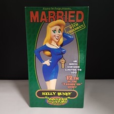 SIDESHOW COLLECTIBLES ELECTRIC TIKI MARRIED WITH CHILDREN KELLY BUNDY BLUE DRESS