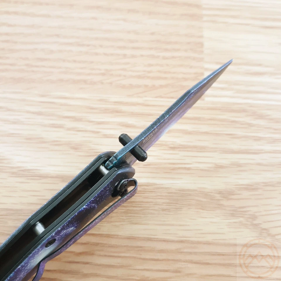 Faca dobrável Rough Ryder Galaxy 2,25" 420 lâmina de gota de aço cabo de alumínio - Imagem 4 de 4