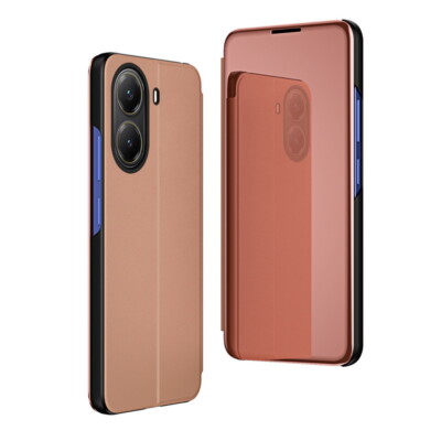 For Xiaomi Redmi Note 14 13 Pro 14T 13T Mirror Shockproof Stand Flip Case Cover
