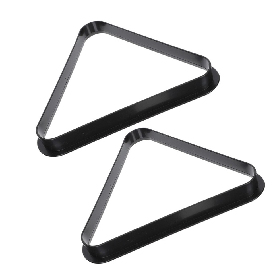 2pcs Mini Pool Triangle Racks Billiard Ball Holders Mini Table Pool