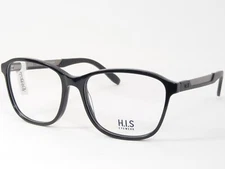 H.I.S by MPG Austria HPL670 005 Black UNIQUE EYEGLASSES GLASSES HIS 54-16-145mm