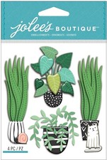 House Plants, 3D scrapbook sticker - Jolees 8601162
