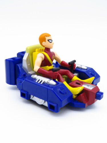 Teen Titans Figure - 2005 Speedy w/ Probe Destroyer - Bandai DC Comics 3.5" Vtg - Picture 2 of 4
