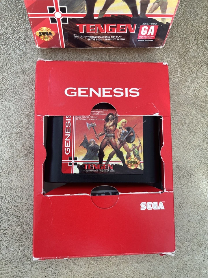 Gauntlet IV (Sega Genesis, 1993) [Cardboard Box] CIB - Image 3 of 4