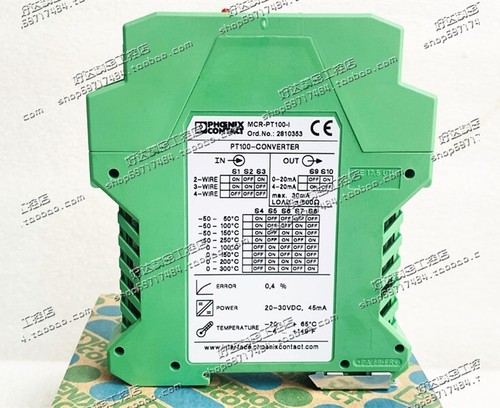 1 PCS Phoenix MCR-PT100-I 2810353 transmitter - Picture 1 of 1