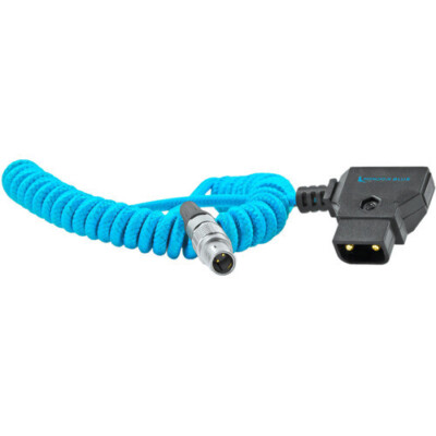 New Kondor Blue D-Tap to LEMO 2-Pin 0B Male Power Cable (Coiled)