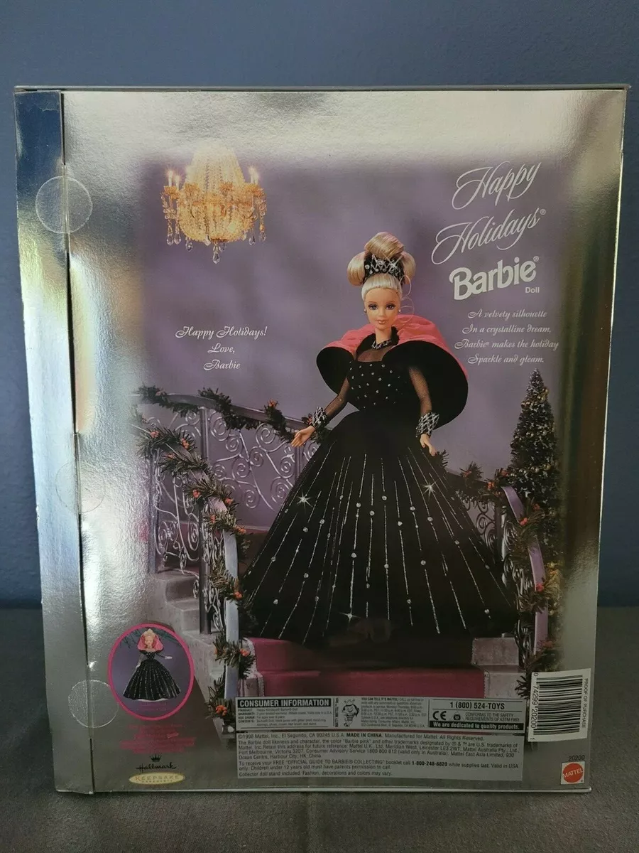 Holiday barbie 1998 new arrivals