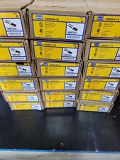 New! Box of 25 ILSCO CSWS-6-14 Compression Lug, 1-Hole, Copper, 6 AWG, 1/4"