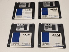 Akai Samples professional Floppy Disk 01,02,0...