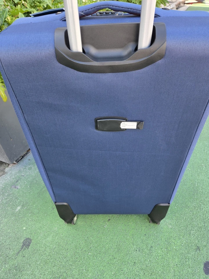 travel suitcase  29" Blue 8  with wheels Spinner Combination Lock Extra... - Image 4 of 4