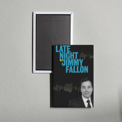 Late Night with Jimmy Fallon Mini TV Show Poster Fridge Locker Magnet