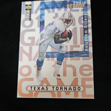 Upper Deck Collector's Choice 1997 Eddie George #69 Names Game Oilers Football …