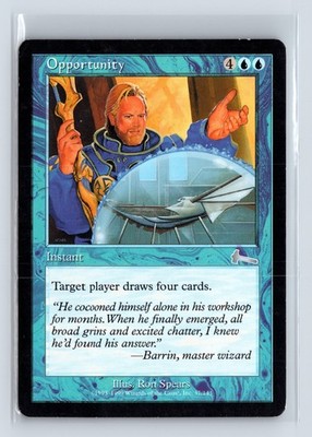 (2x) OPPORTUNITY   MTG Magic the Gathering Card   Urza's Legacy   Uncommon