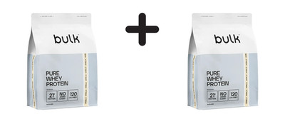 2 x Bulk Pure Whey Protein (900g) Vanilla (44,42 EUR/kg)