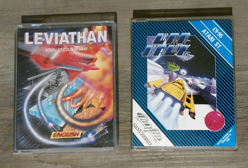 Leviathan and War Hawk - Atari ST games