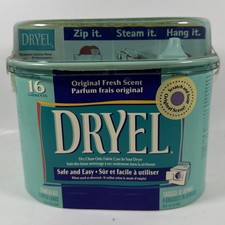 Dryel Starter Kit Limpieza en Seco en Casa Aroma Original - 16 Prendas - Nuevo