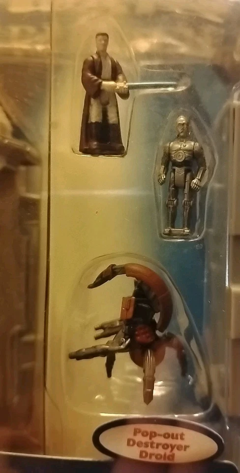Star Wars Episodio I Mini Escena #2: Destructor Droide Emboscada Coleccionista De Colección Foto 2 de 4