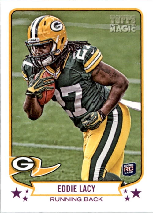 Eddie Lacy trading card