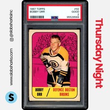 1967 TOPPS #92 BOBBY ORR PSA 2