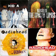 Radiohead - Pablo Honey 180G  Bends 180G  Kid A 2LP/180G  King Of Limbs