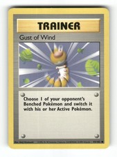 trainer gust of wind pokemon card value - (93/102) - Base Set : Buy Online at Best Price in KSA Choose 1 of your opponents Benched Pokemon and switch it with his/her Active Pokemon. The Best Trainer Cards From