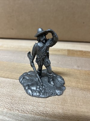 Great Explorer Royal Geographical Society Samuel De Champlain Pewter 3'' Box 282