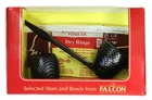 Falcon CARBON Pipe Set with Straight Stem and Carbon Bowls