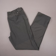 REI Screeline Technical Nylon Hiking Pants Stretch Mens 36X34 Gray 127259
