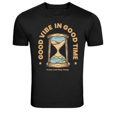 Good Vibe In Good Time Hourglass Vintage T-Shirt