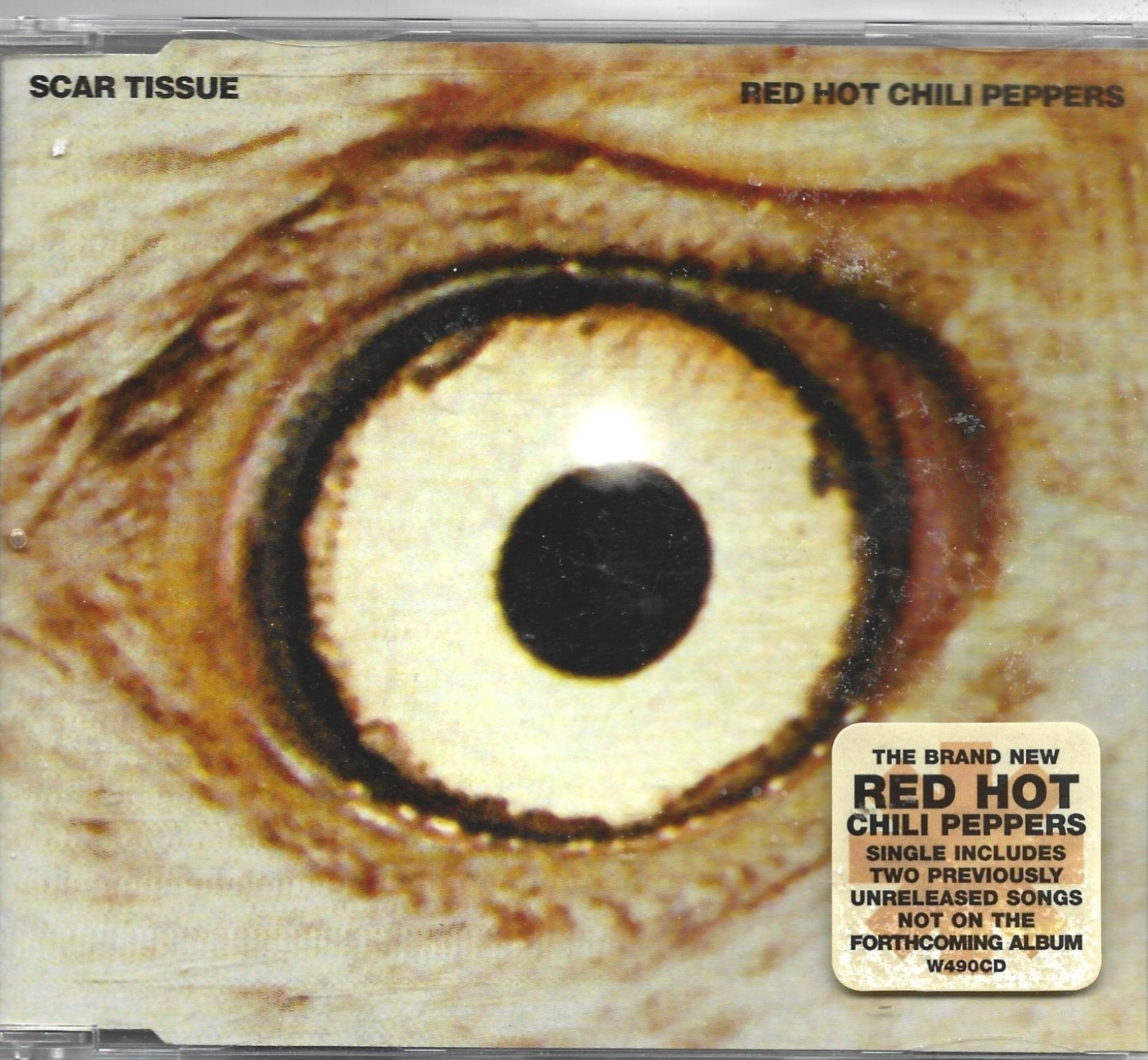 RED HOT CHILI PEPPERS - 'SCAR TISSUE  (1995 3 TRACK CDS)'.