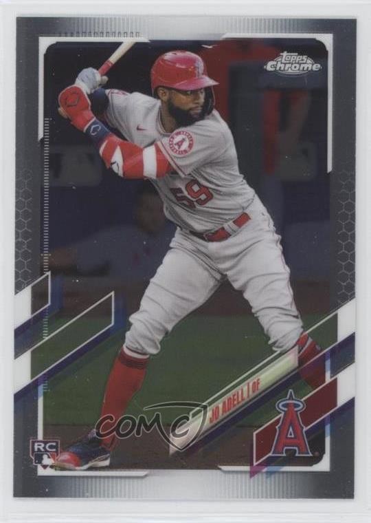 2021 Topps Chrome Jo Adell (Batting Front Jersey Visible) #142 6bz