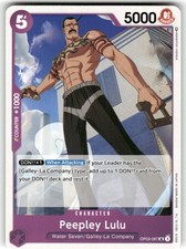 Peepley Lulu UC Pillars of Strength Pre-Release Cards OP03-067 NM
