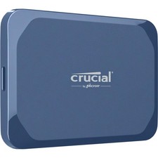 Image of Crucial X10 4TB External Portable SSD Drive - Up to 2100MB/s, USB-C 3.2 Gen2, IP