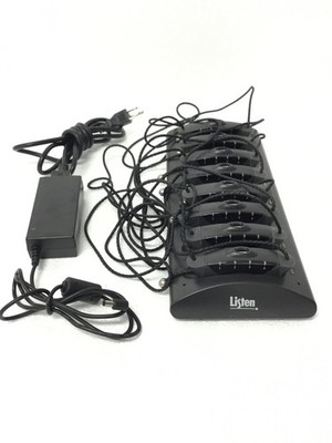 Listen Technologies LA-350-01 8-Unit IR Charging Station w/Rechargeable Battery