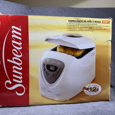 Sunbeam Model 5891 Bread Maker Machine 2 lb Automatic Breadmaker