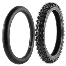 70/100-17 2.25-2.50x17 Tires and Inner Tubes Set for Motorcycle