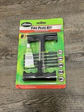 Tire Repair Plug Kit Car Truck Motorcycle ATV Tires 8 piece Rubber Cement Plug