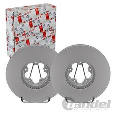 2x FERODO 324mm BREMSSCHEIBEN BELÜFTET VORNE passend für FORD TOURNEO TRANSIT | 
