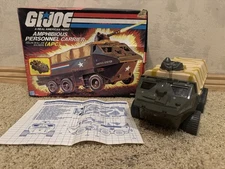 Vintage GI JOE - 1983 APC Amphibious Personnel Carrier - 100% Complete- Hasbro