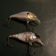 Lot Of 2 - River2Sea Biggie Smalls BR - Lures- Abalone Shad and TS Minnow